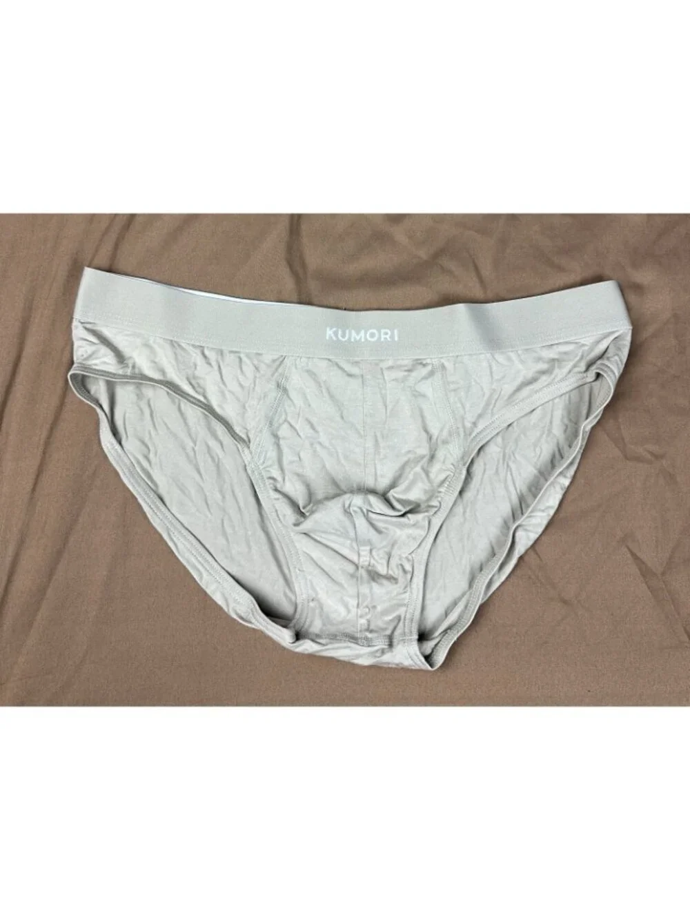 Kumori Men's Briefs Underwear - Tan / Beige - Size Medium (M) - New Without Tags